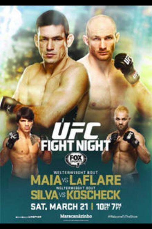 UFC Fight Night 62: Maia vs. LaFlare (2015) poster