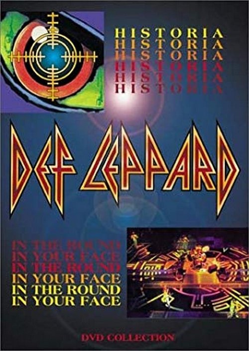 Def Leppard - Historia, In the Round, In Your Face (2002) poster