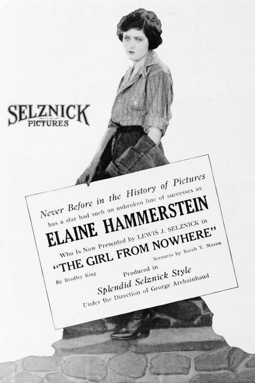 The Girl from Nowhere (1921) poster