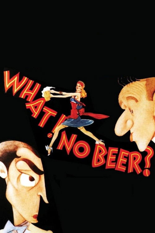 What! No Beer? (1933) poster