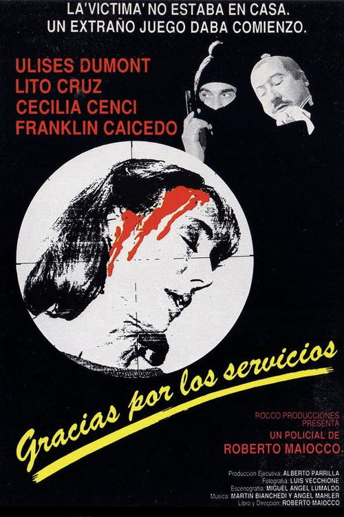 Gracias por los servicios (1988) poster