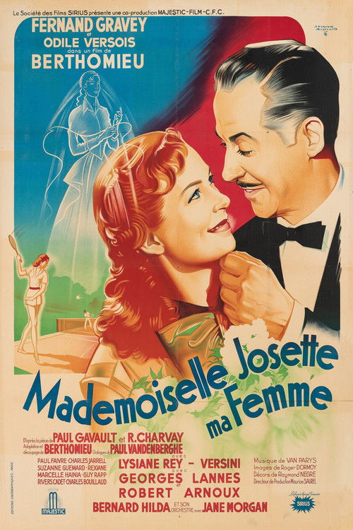 Mademoiselle Josette, ma femme (1950) poster