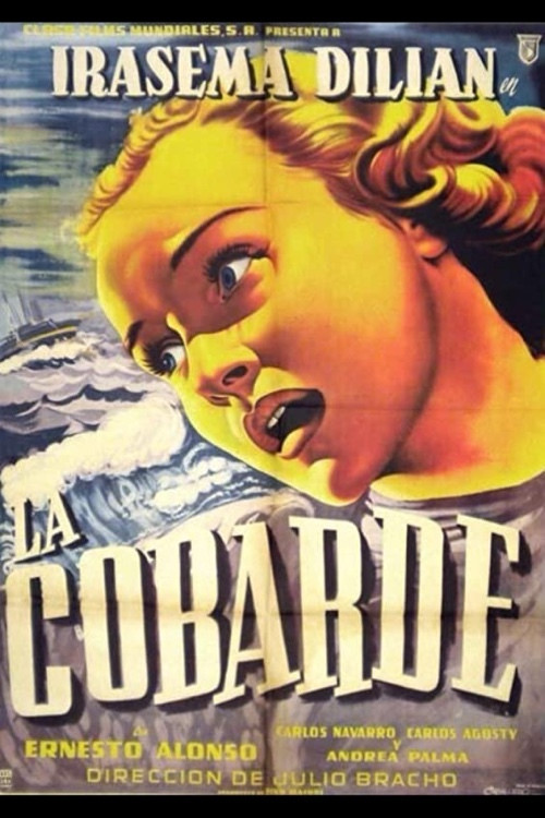 La cobarde (1953) poster