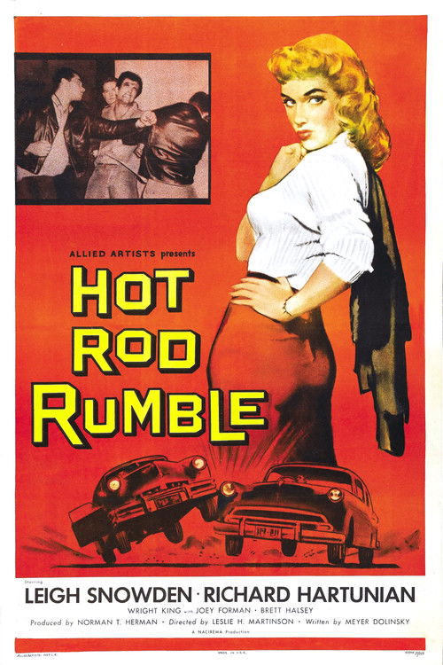 Hot Rod Rumble (1957) poster