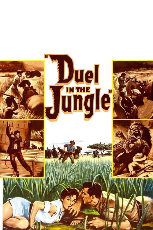 Duel in the Jungle (1954) poster