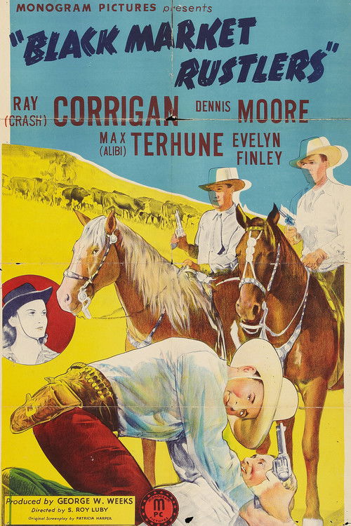 Black Market Rustlers (1943) poster