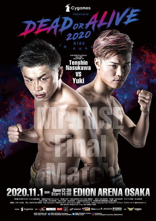 RISE DEAD OR ALIVE 2020: Osaka (2020) poster