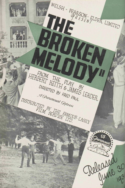 The Broken Melody (1929) poster