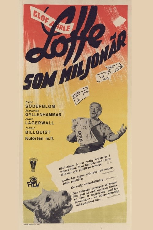 Loffe som miljonär (1948) poster