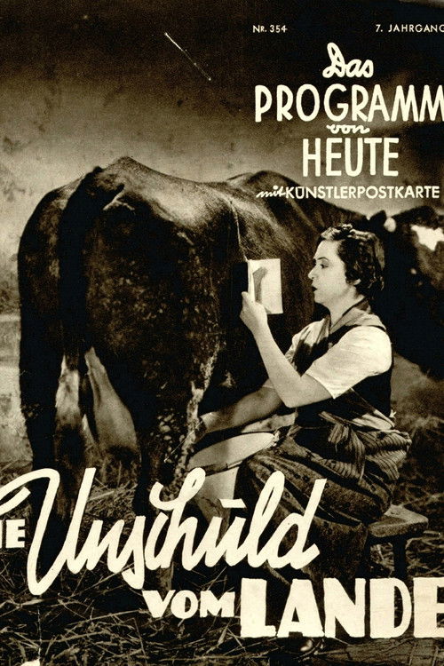 Die Unschuld vom Lande (1933) poster
