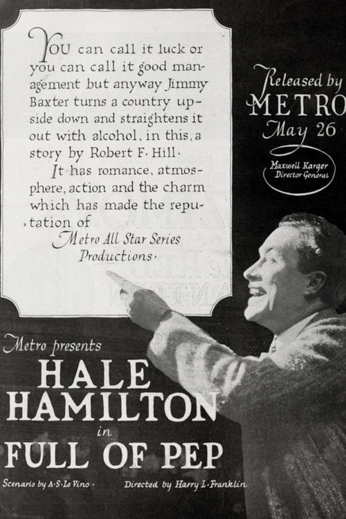 Full of Pep (1919) poster