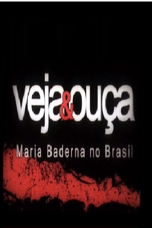 Veja & Ouça - Maria Baderna no Brasil (2004) poster