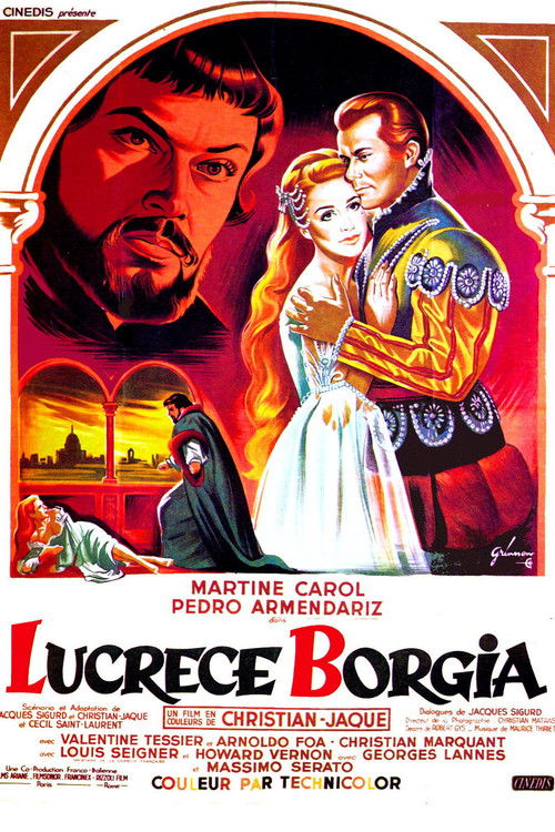 Lucrèce Borgia (1953) poster