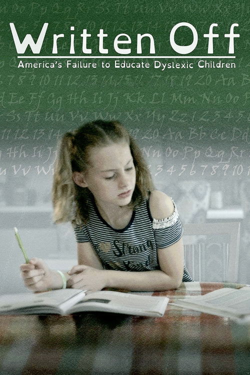 Written Off: America's Failure to Educate Dyslexic Children (2020) poster
