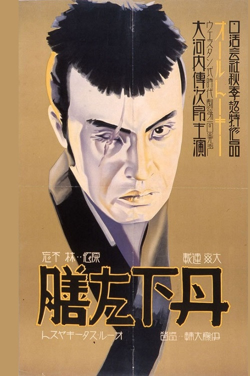 丹下左膳 第一篇 (1933) poster