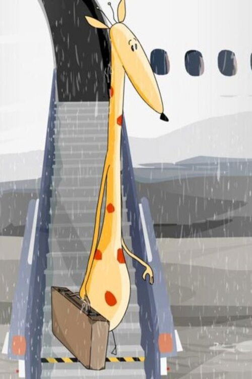 Une girafe sous la pluie (2007) poster