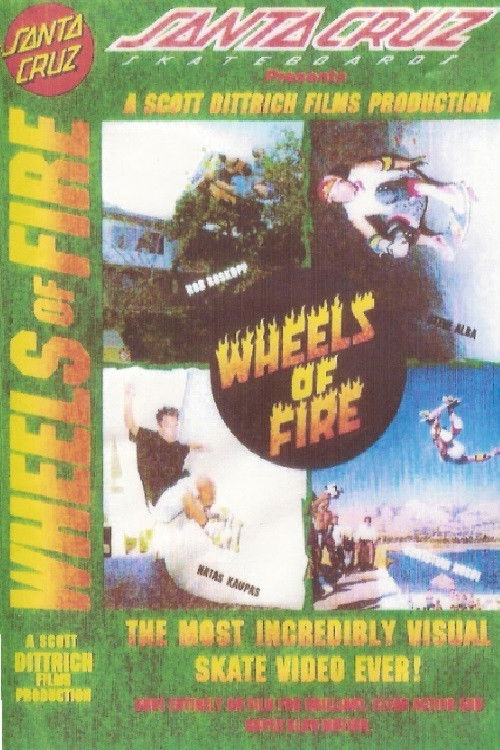 Santa Cruz Skateboards - Wheels of Fire (1987) poster