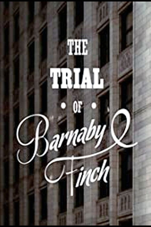 The Trial of Barnaby Finch (2013) poster