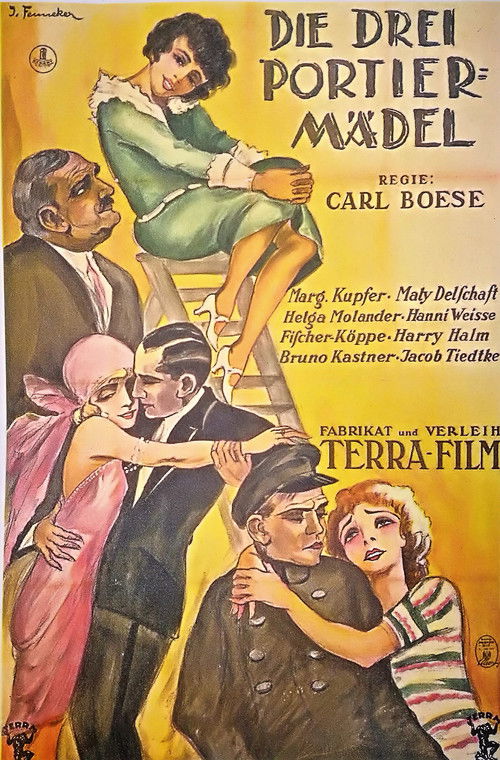 Die drei Portiermädel (1925) poster