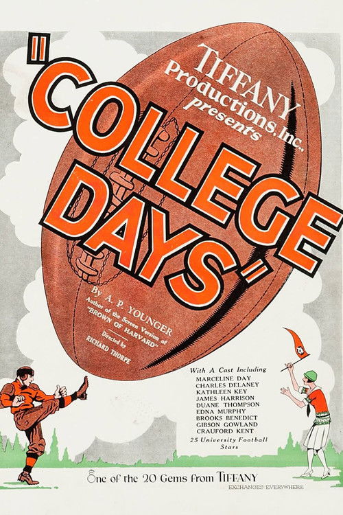 College Days (1926) poster