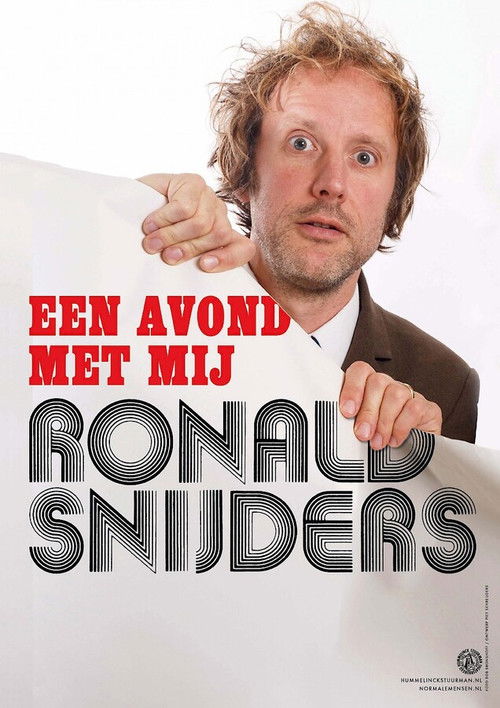 Ronald Snijders: Een Avond met Mij (2024) poster