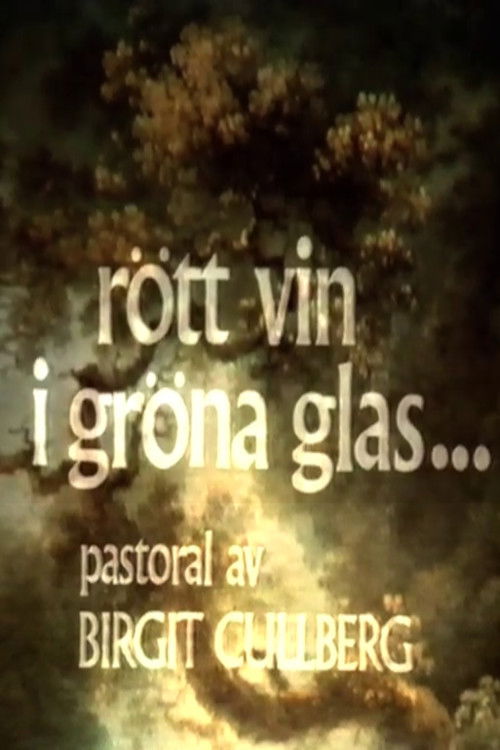 Rött vin i gröna glas (1970) poster