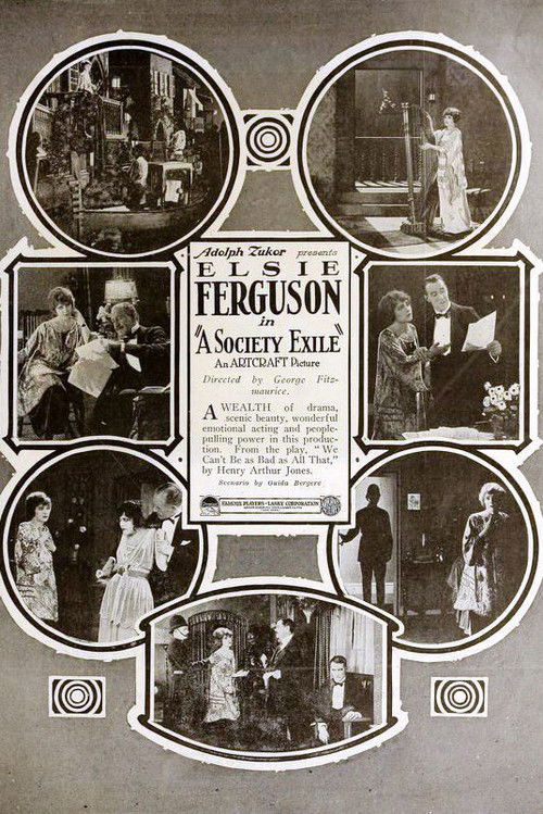 A Society Exile (1919) poster
