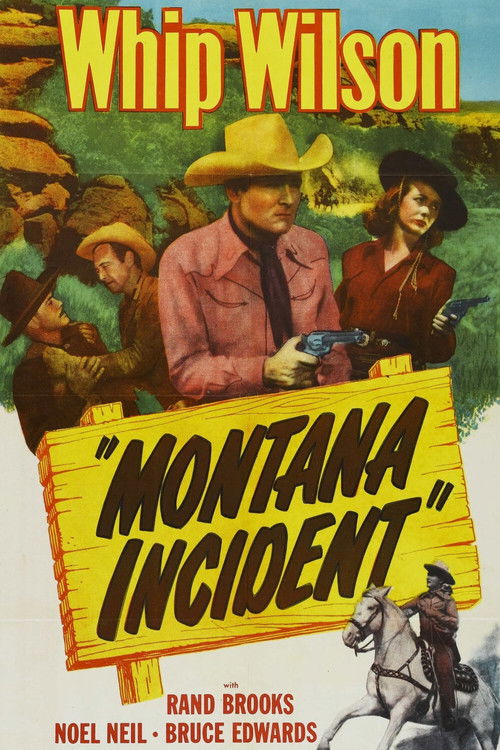 Montana Incident (1952) poster
