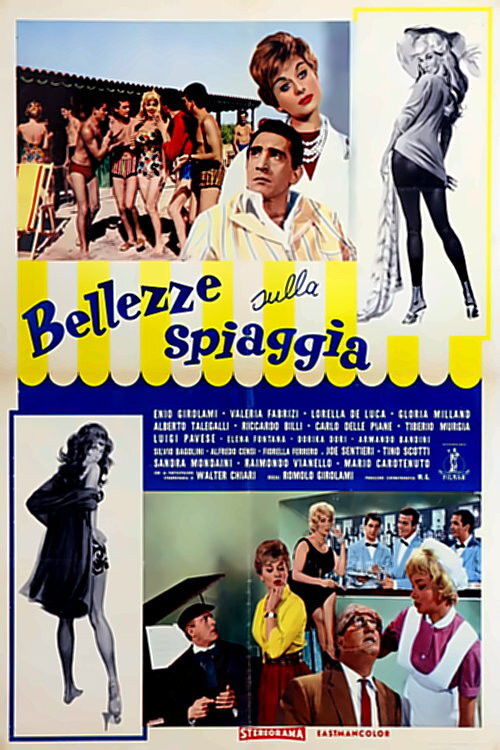 Bellezze sulla spiaggia (1961) poster
