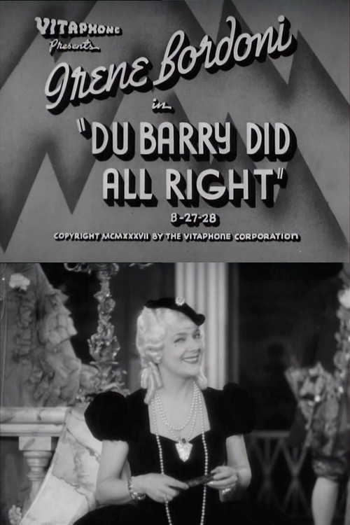 Du Barry Did All Right (1937) poster