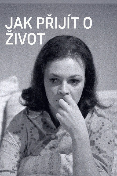 Jak přijít o život (1974) poster