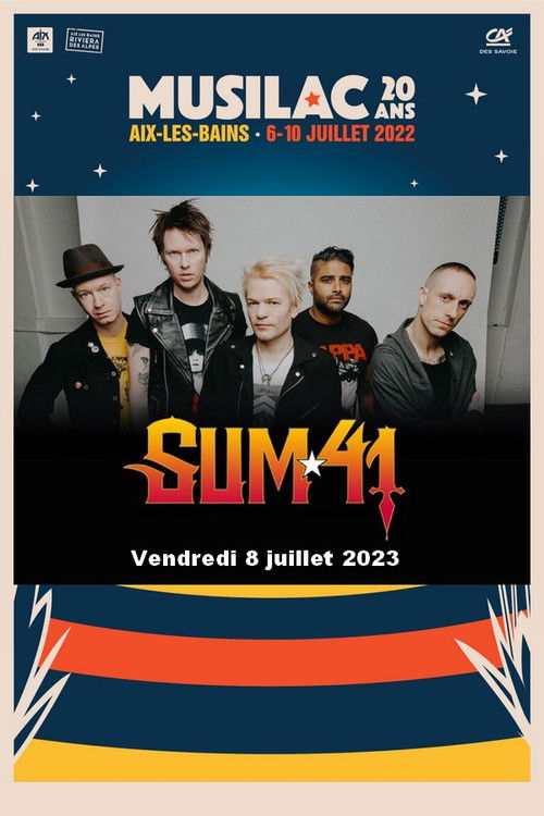 Sum 41 - Musilac 2022 (2023) poster