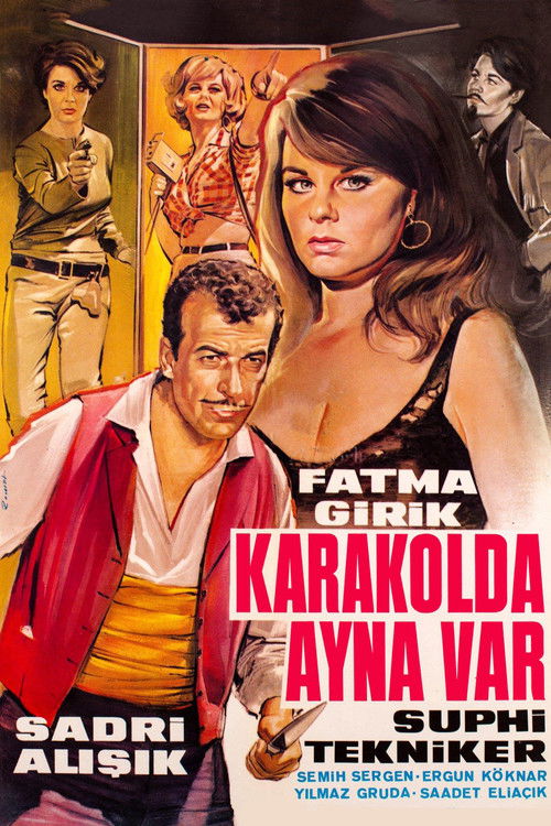 Karakolda Ayna Var (1966) poster