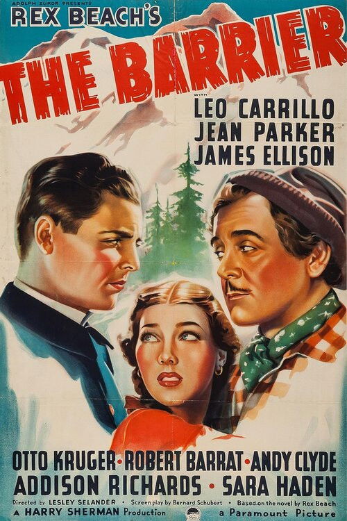 The Barrier (1937) poster