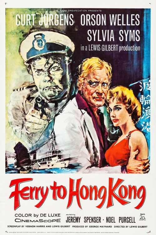 Ferry to Hong Kong (1959) poster
