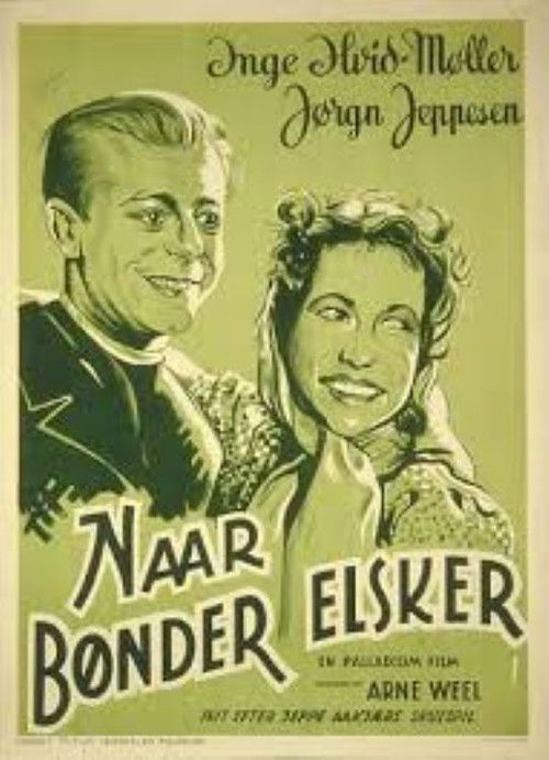 Naar Bønder elsker (1942) poster