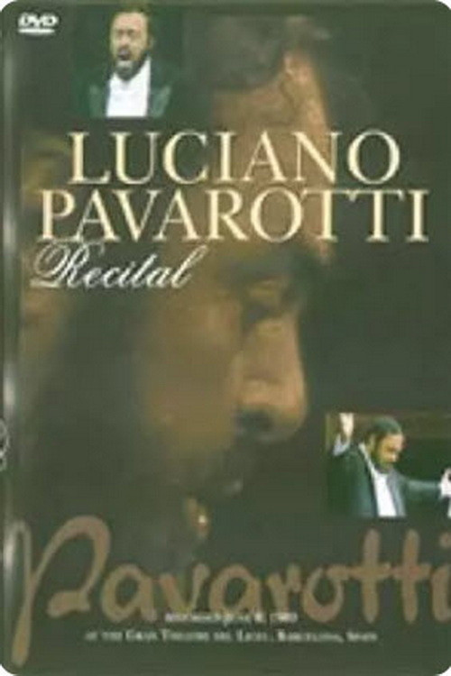 Luciano Pavarotti: Recital in Barcelona (1980) poster