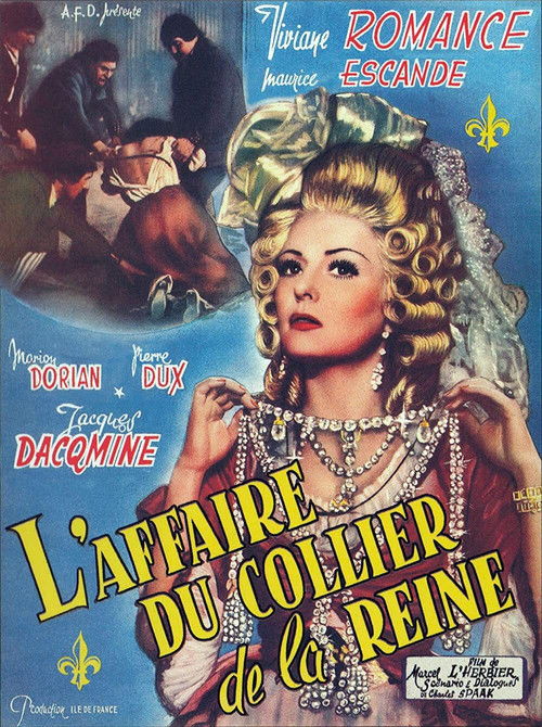 L'Affaire du collier de la reine (1946) poster