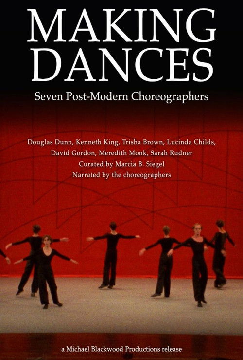 Making Dances: Seven Post-Modern Choreographers (1980) poster