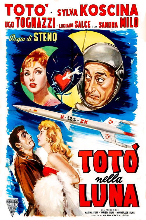 Totò nella Luna (1958) poster