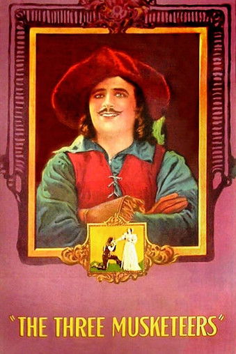 The Three Musketeers (1921) poster