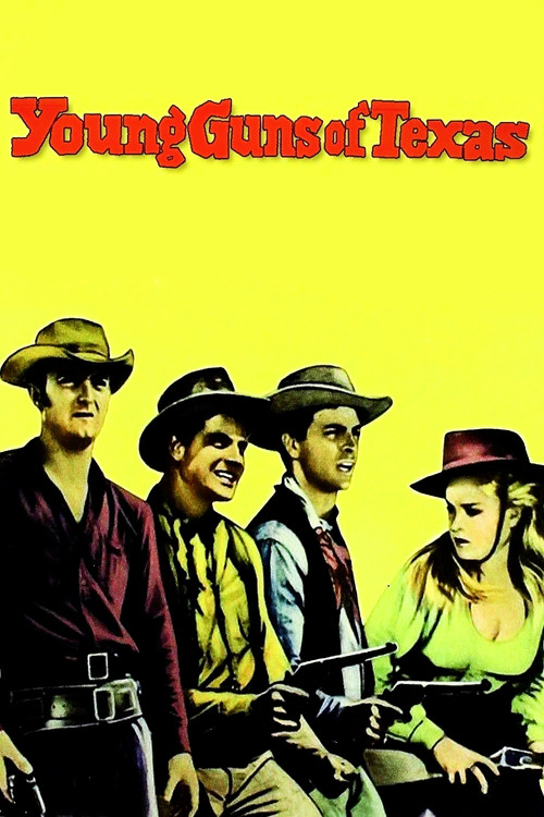 Young Guns of Texas (1962) poster