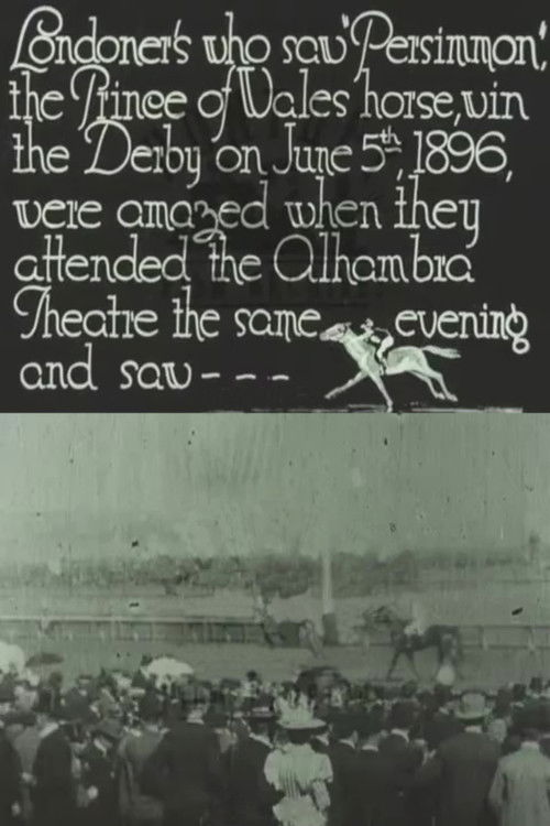 Persimmons Winning the Derby (1896) poster