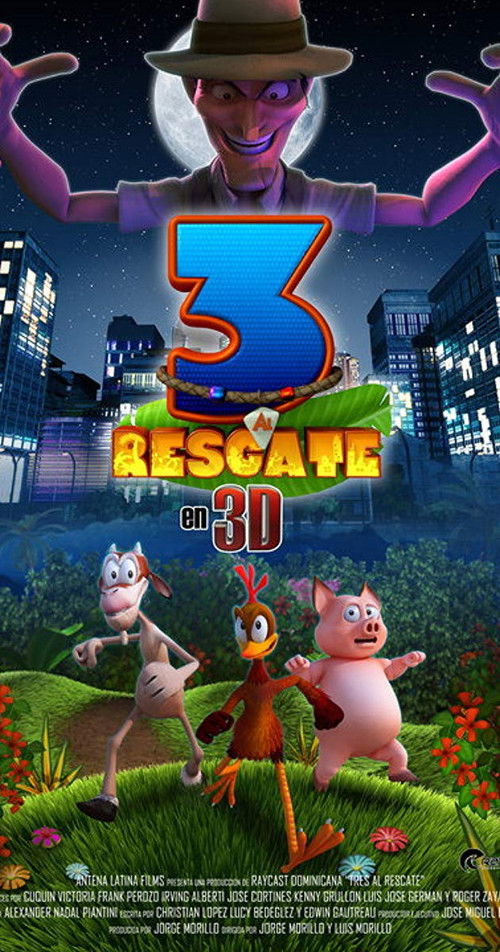 3 al Rescate (2011) poster