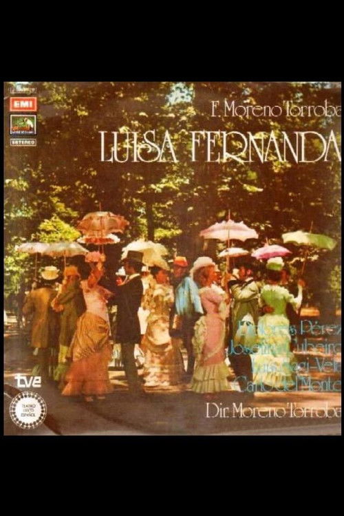Luisa Fernanda (1973) poster