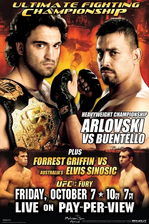 UFC 55: Fury (2005) poster