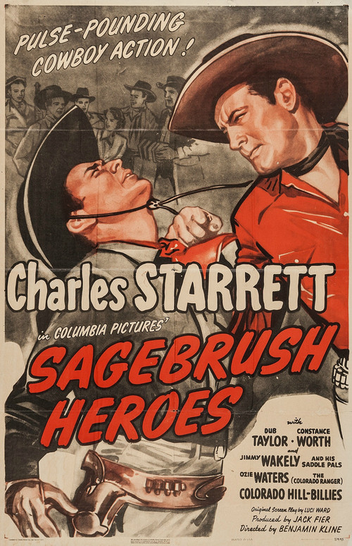 Sagebrush Heroes (1945) poster