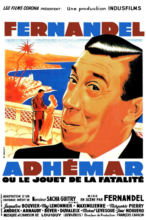 Adhémar ou le jouet de la fatalité (1951) poster