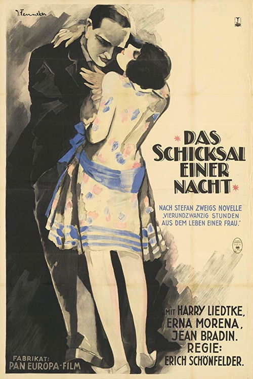 Das Schicksal einer Nacht (1927) poster