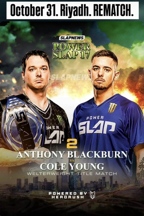 Power Slap 17 (2025) poster